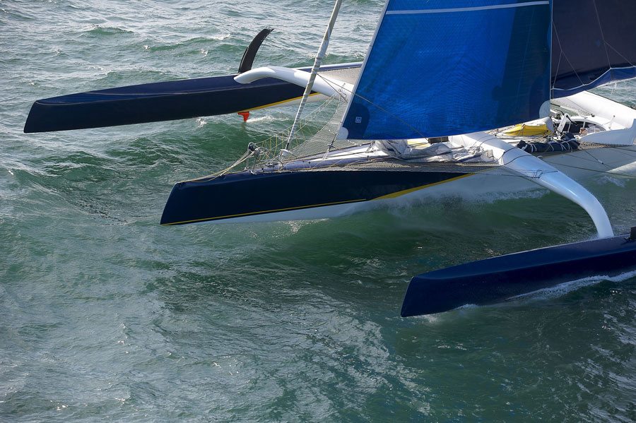 Trimaran de course Ultim 77 pieds Emotion (ex Gitana 11) Sensation Océan