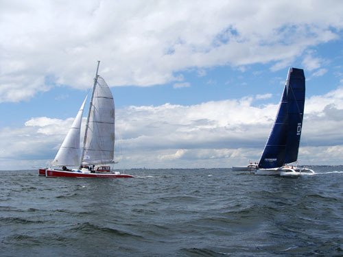 Trimaran Sensation et Explorer