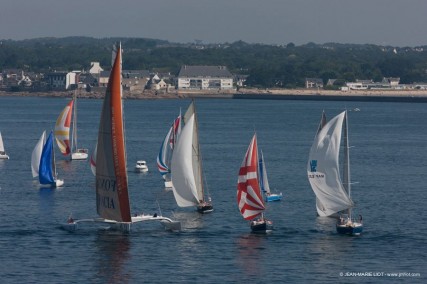 Le trimaran orma Sensations durant La Grand Large 2013 - © Jean-Marie Liot & LGL