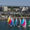 Une flotte de 8 catamarans idéale pour régate corpo, team-building ou entraînement des pros