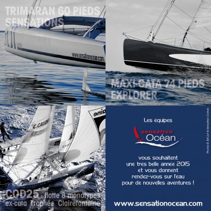 Trimaran 60 pieds, maxi-catamaran 74 pieds & catamarans 25 pieds monotypes COD 25